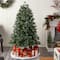 4ft. Pre-Lit Snowed Tipped Clermont Mixed Pine Artificial Christmas Tree, Clear Lights